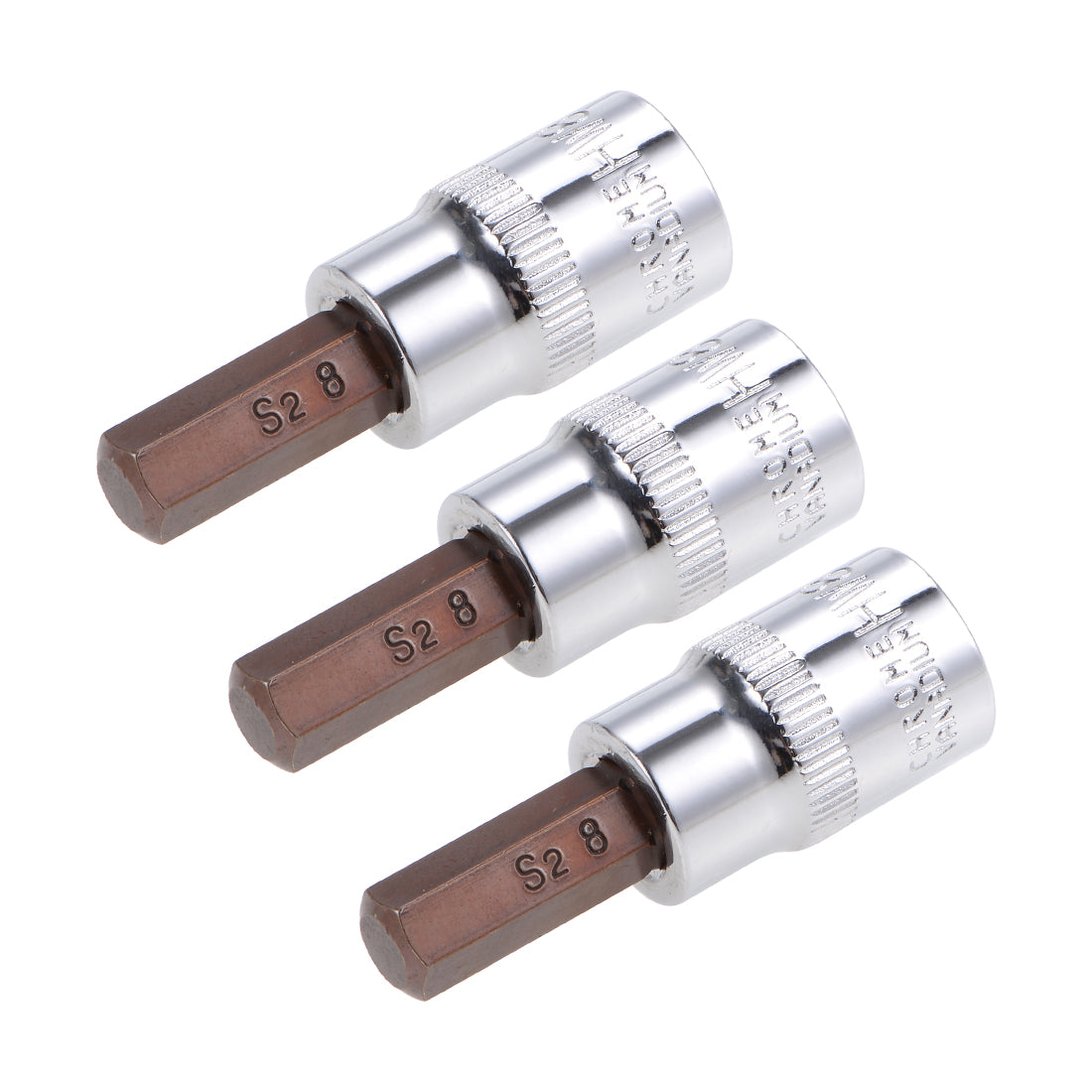 Harfington Hex Bit Sockets, S2 Steel Bits, CR-V Sockets (for Hand Use Only)