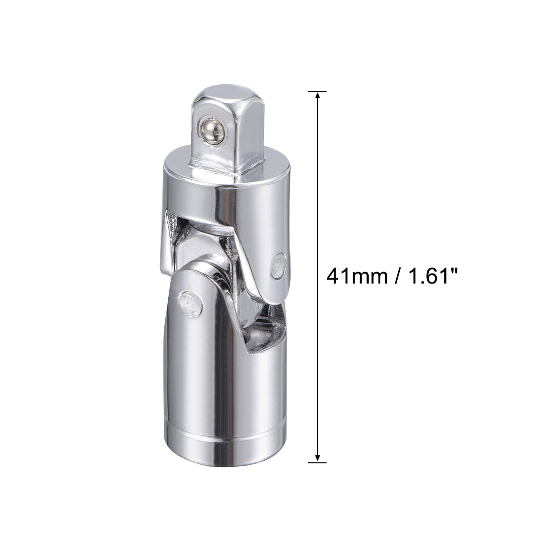 Harfington Drive Universal Joint Socket Coupling Steering Connector Adapter, Cr-V