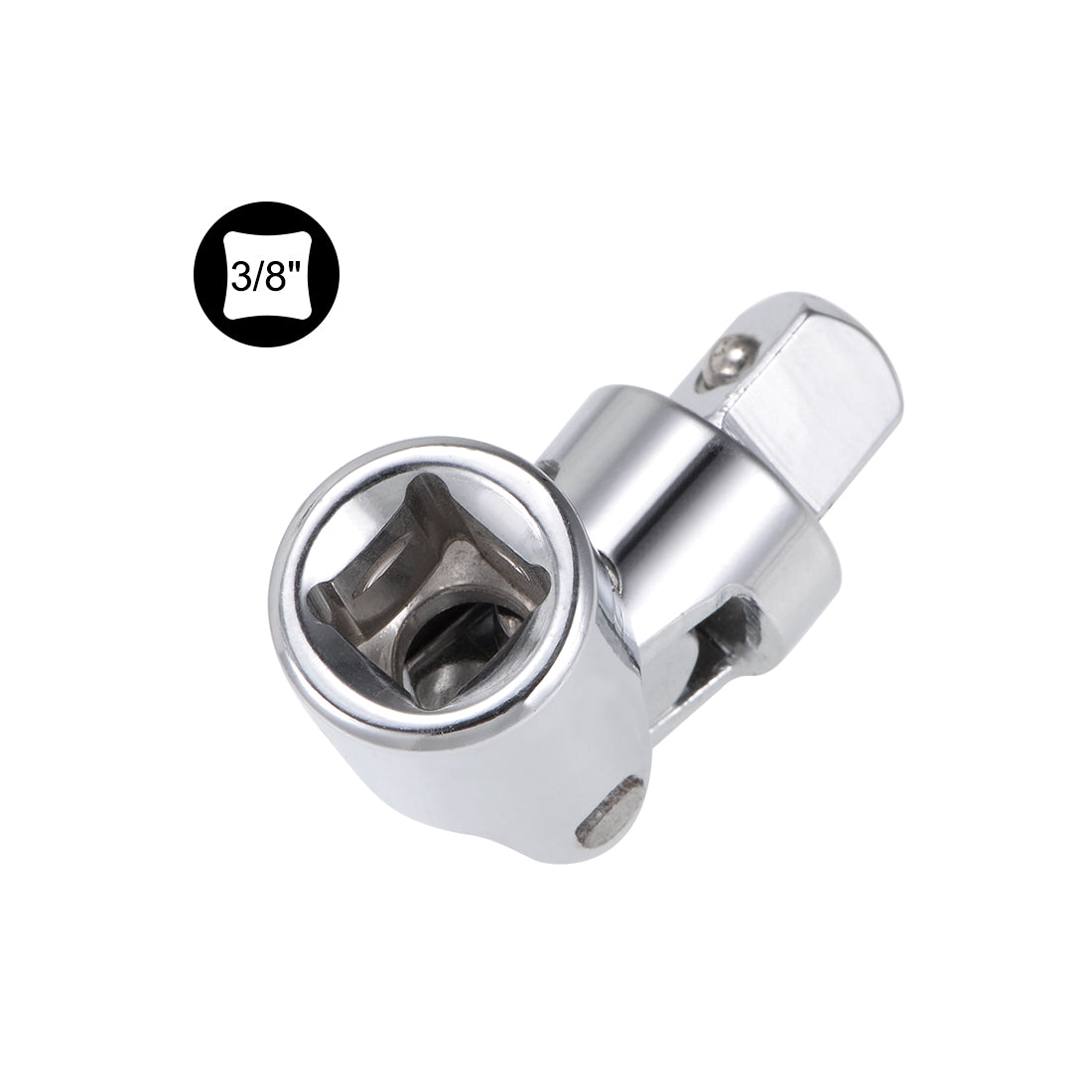 Harfington Universal Socket Joint 3/8-Inch Cr-V Steel Socket Adapter 2 Pcs