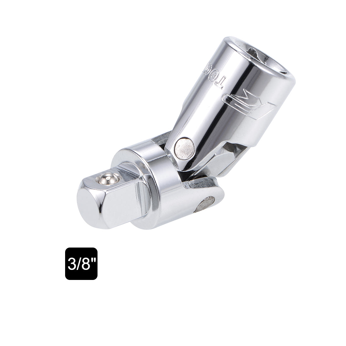 Harfington Universal Socket Joint 3/8-Inch Cr-V Steel Socket Adapter 2 Pcs