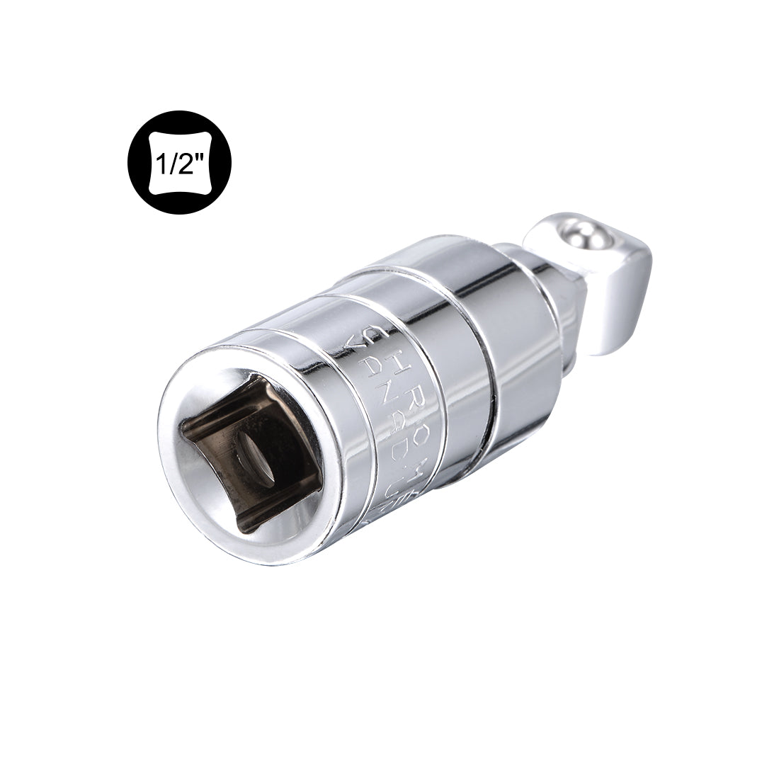 Harfington Universal Socket Joint 1/2-Inch Drive Ball Spring Socket Adapter Cr-V 2 Pcs