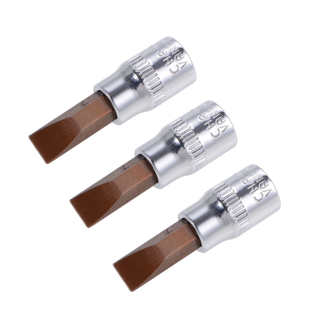 Harfington 1/4-Inch Drive Bit Socket FD7 S2 Steel 38mm Length 3 Pcs