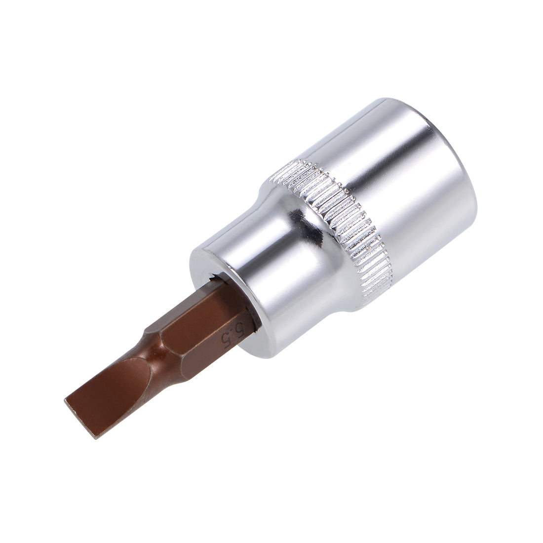 Harfington 3/8-Inch Drive Bit Socket FD5.5 S2 Steel 48mm Length