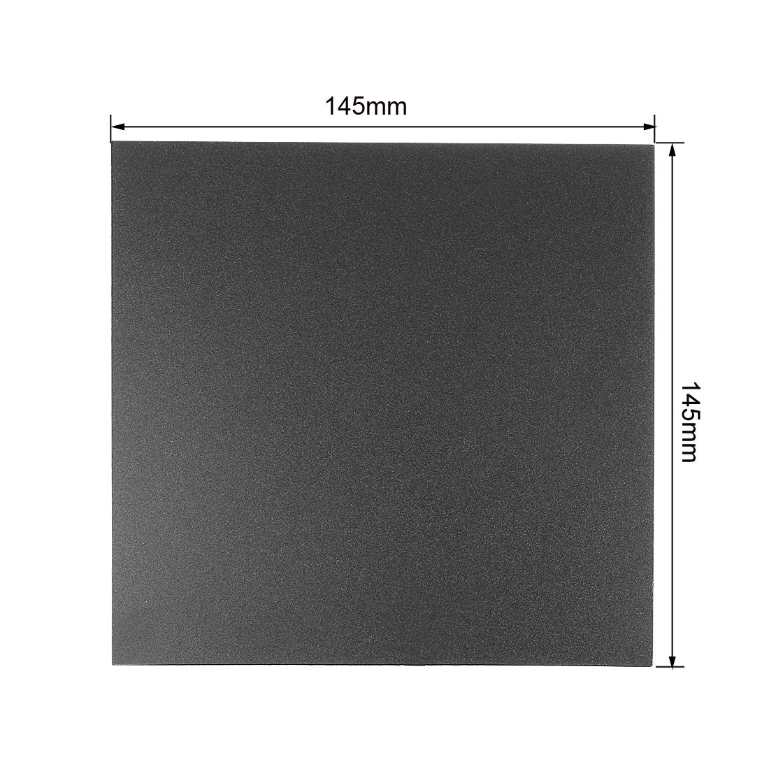 Harfington 145x145mm Heating Bed for 3D Printer Square with Sticker Nonmagnetic Composite Material