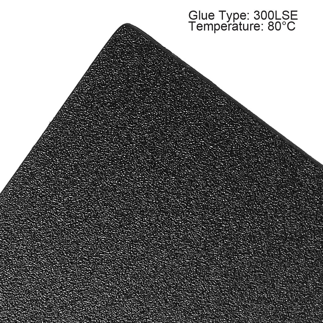 Harfington 145x145mm Heating Bed for 3D Printer Square with Sticker Nonmagnetic Composite Material