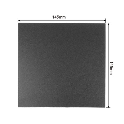 Harfington 145x145mm Heating Bed for 3D Printer Square with Sticker Nonmagnetic Composite Material 3pcs