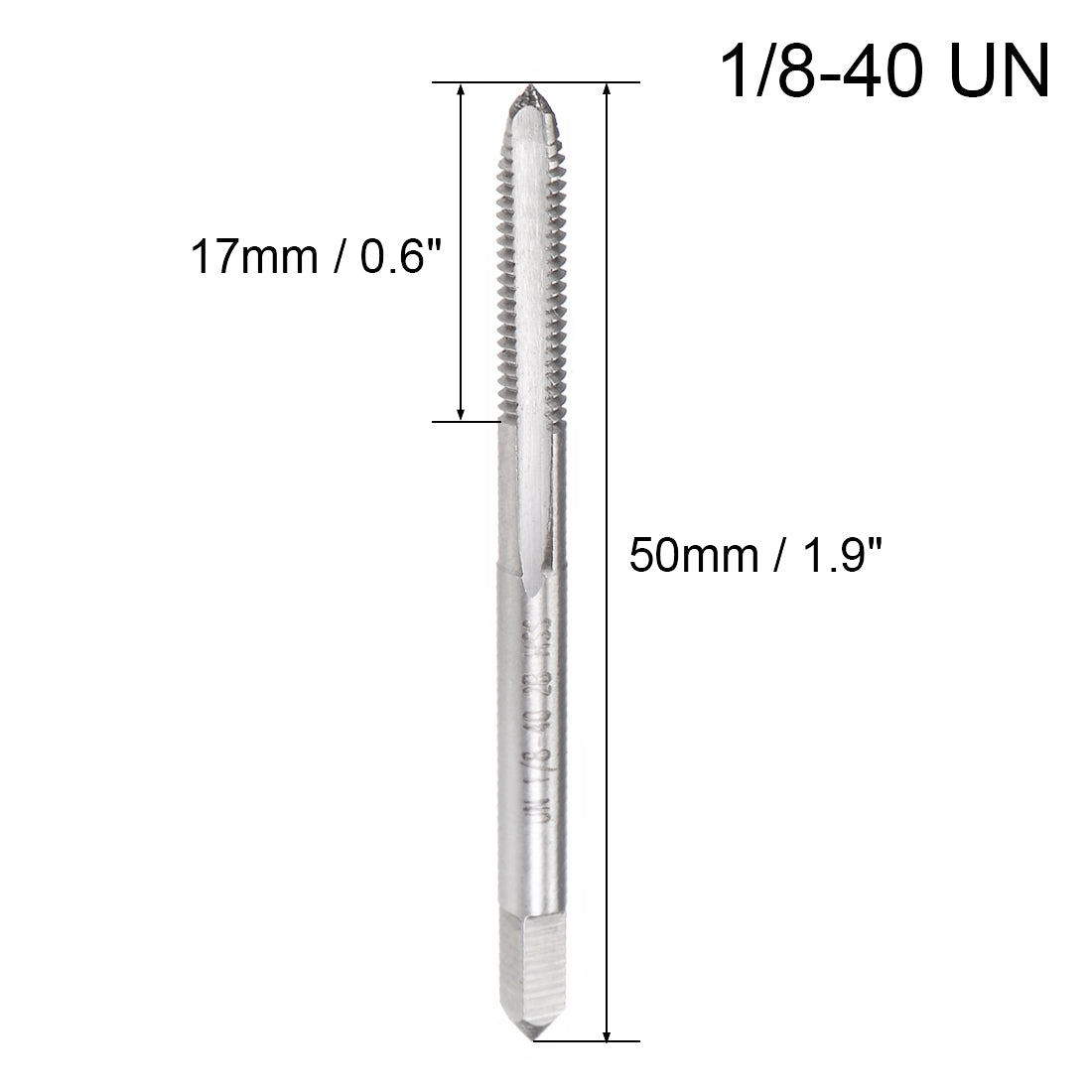 Harfington Machine Tap Thread Pitch Flute High Speed Steel