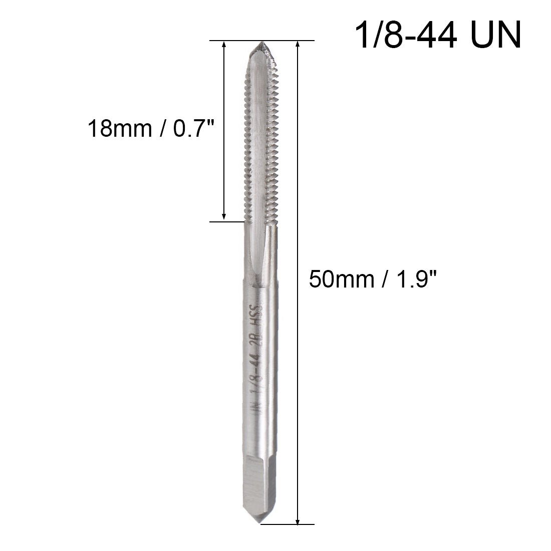 Harfington Machine Tap Thread Pitch Flute High Speed Steel