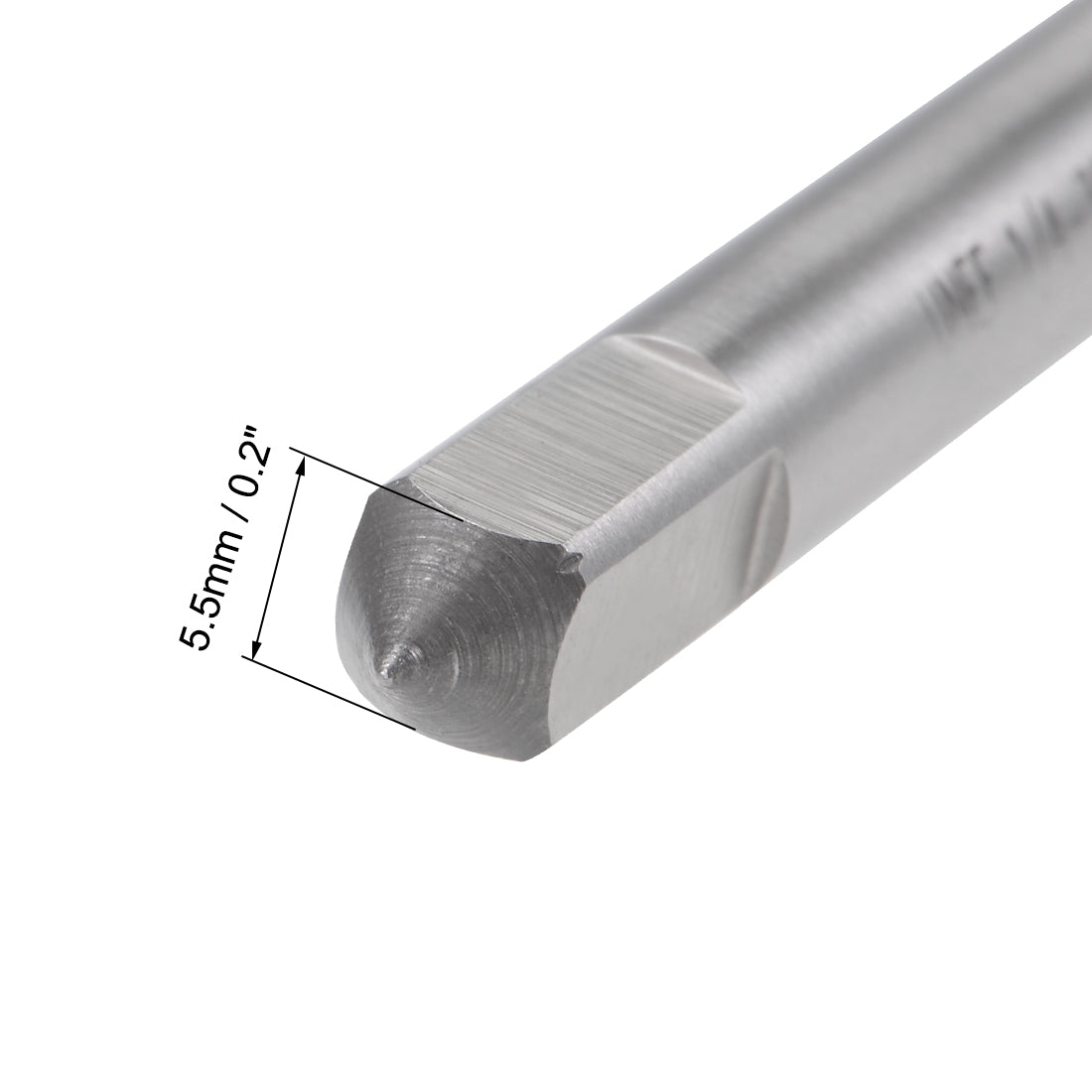 Harfington Machine Tap 1/4-32 UNEF Thread Pitch 2B 3 Flutes High Speed Steel