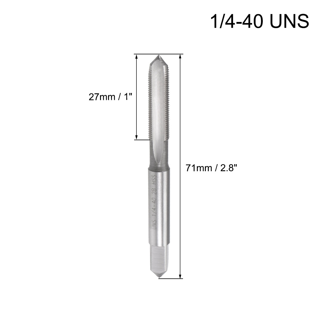 Harfington Machine Tap Thread Class Flutes High Speed Steel