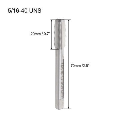 Harfington Machine Tap UNS Thread 2B Class 3 Flutes High Speed Steel