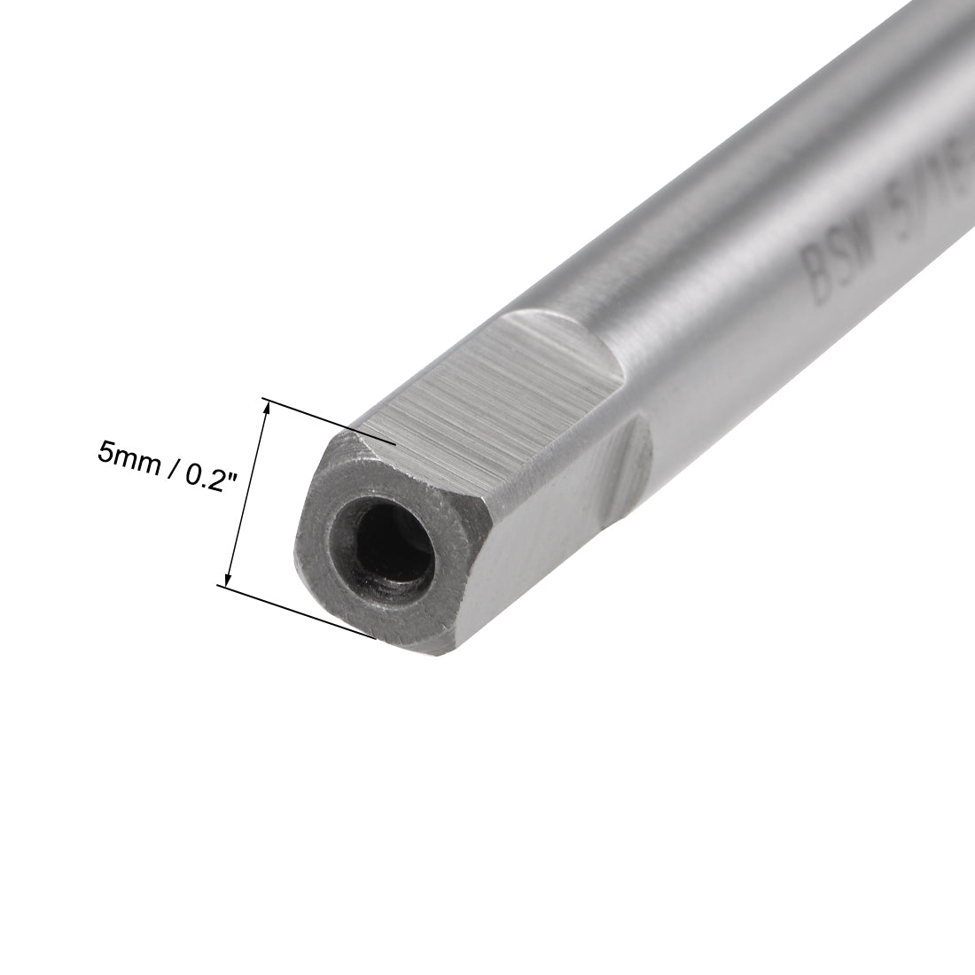Harfington Machine Tap 5/16-18 BSW Thread Pitch 3 Straight Flute H2 High Speed Steel