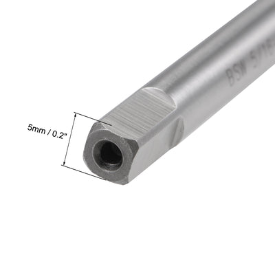 Harfington Machine Tap 5/16-18 BSW Thread Pitch 3 Straight Flute H2 High Speed Steel