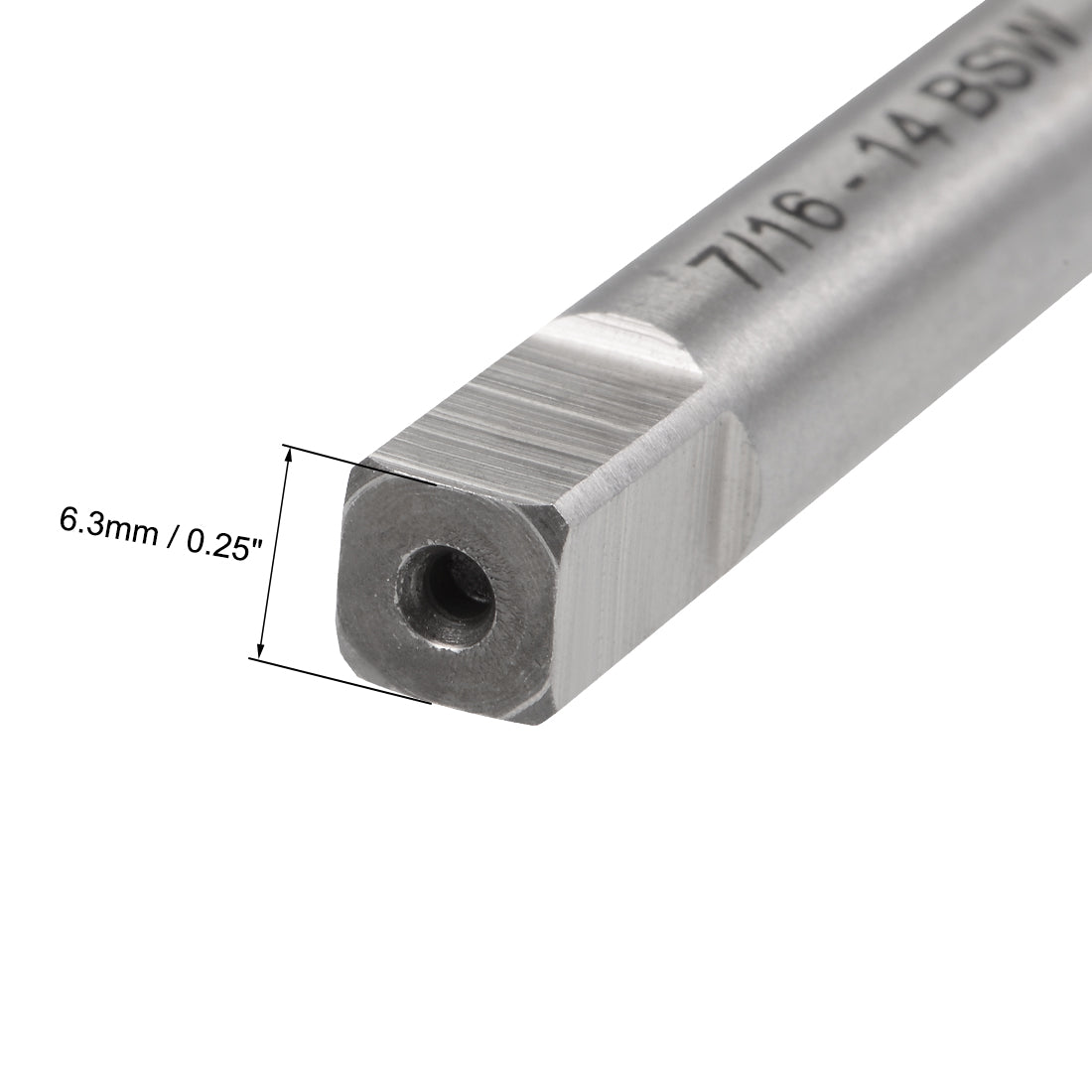 Harfington Machine Tap BSW Thread Pitch 4 Straight Flute H2 High Speed Steel