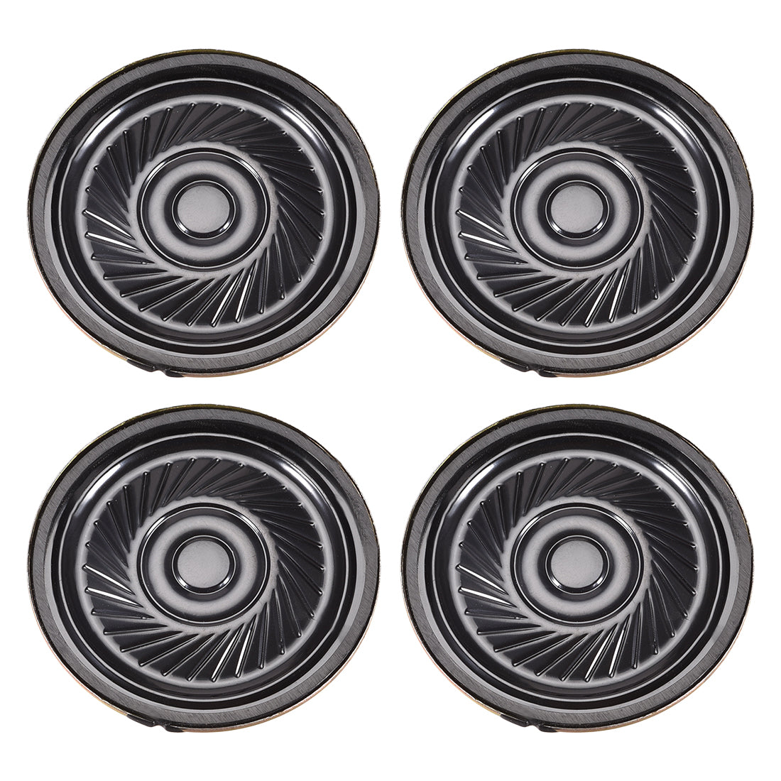 Harfington 0.5W 8 Ohm Micro Internal Speaker Magnet Loudspeaker 36mm Dia 4pcs