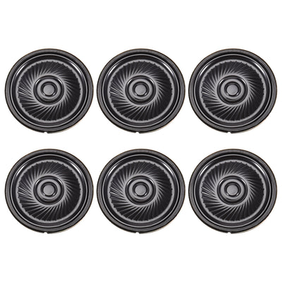 Harfington 0.5W 32 Ohm Micro Internal Speaker Magnet Loudspeaker 40mm Dia 6pcs