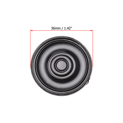 Harfington 0.5W 16 Ohm Micro Internal Speaker Magnet Loudspeaker 36mm Dia