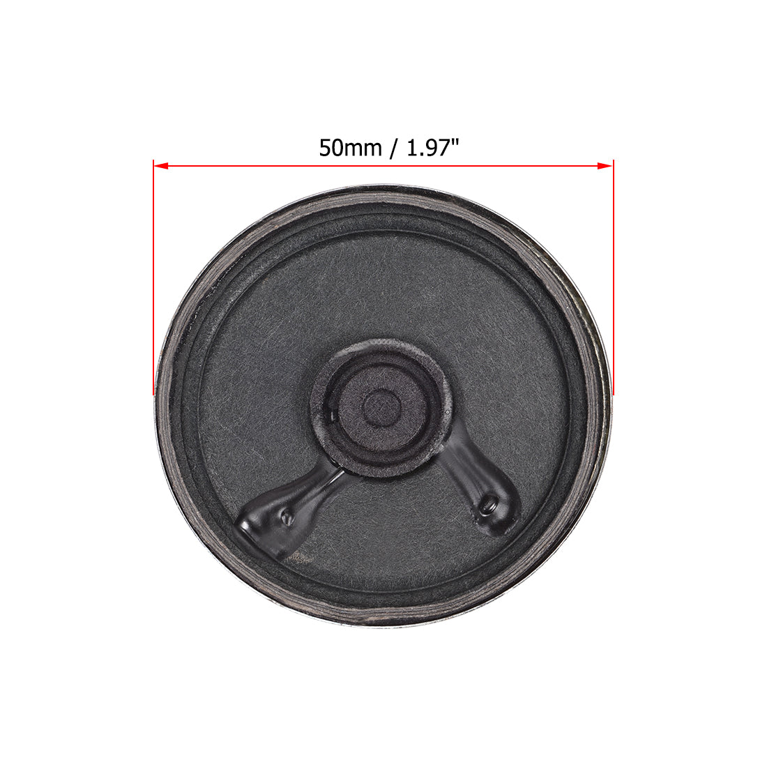 Harfington 0.5W 8 Ohm Micro Internal Speaker Magnet Loudspeaker 50mm Dia
