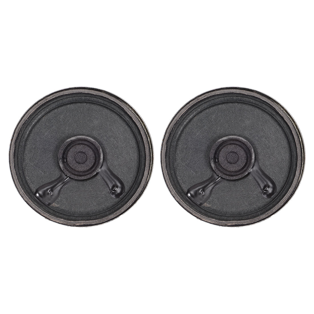 Harfington 0.5W 8 Ohm Micro Internal Speaker Magnet Loudspeaker 50mm Dia 2pcs