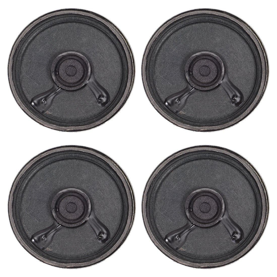 Harfington 0.5W 8 Ohm Micro Internal Speaker Magnet Loudspeaker 50mm Dia 4pcs