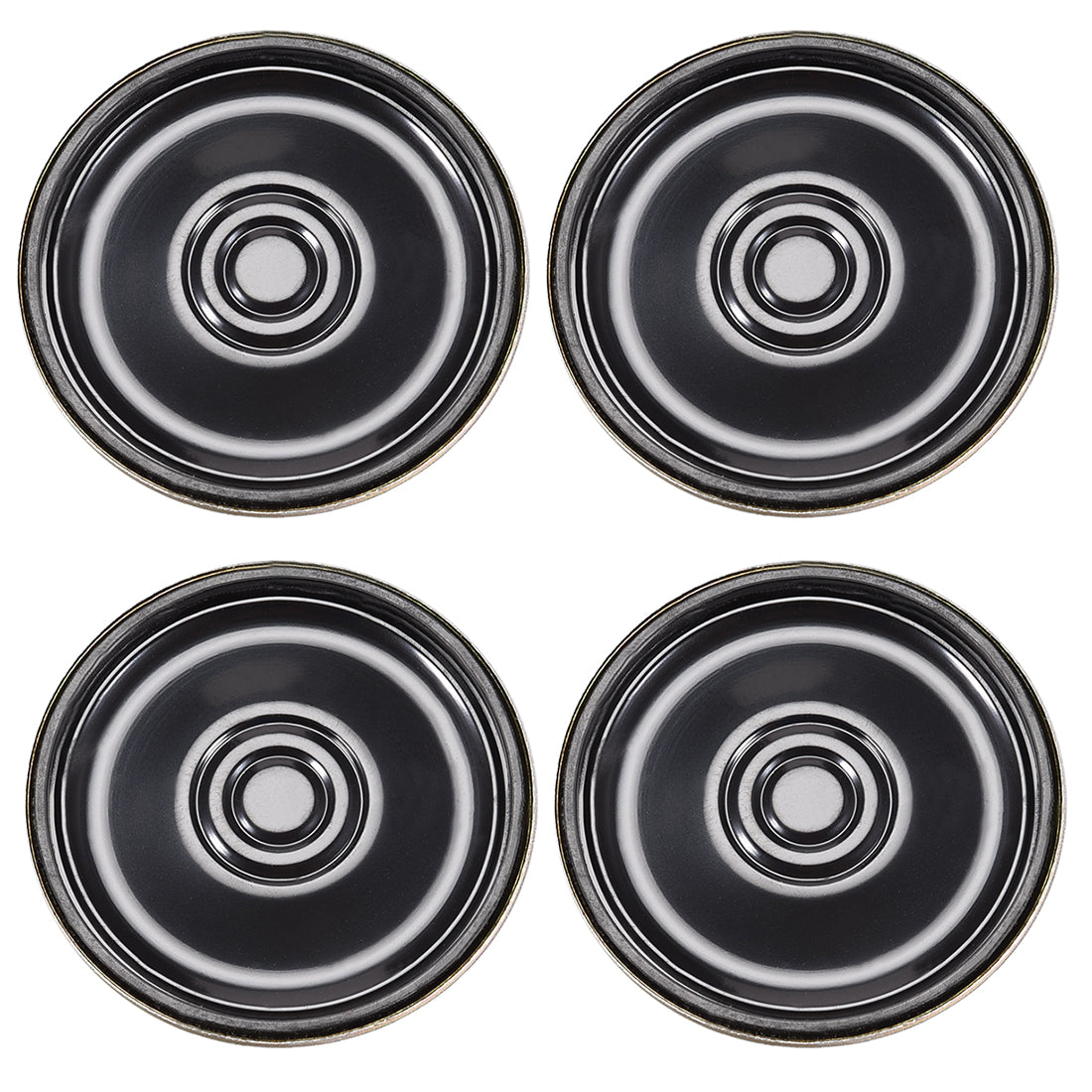 Harfington 0.5W 8 Ohm Micro Internal Speaker Magnet Loudspeaker 30mm Dia 4pcs