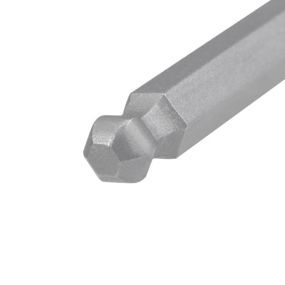 Harfington Ball End Hex Bits Hex Shank Magnetic Head Screwdriver S2 HRC58 Screw Driver Bit