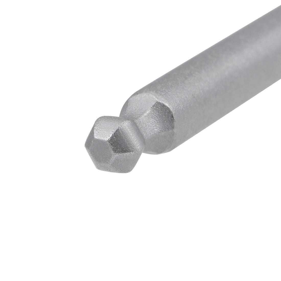 Harfington 2 Pcs Ball End Hex Bits 1/4 Inch Hex Shank 2.6 Inch Length Magnetic H4 Head Screwdriver S2 HRC58 Screw Driver Bit
