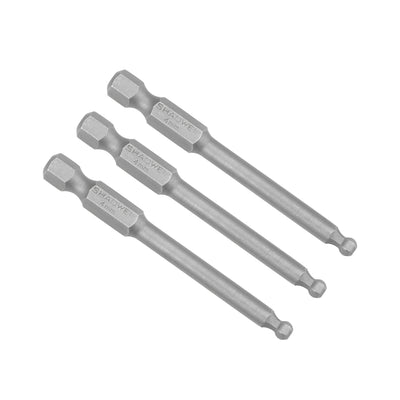 Harfington Ball End Screwdriver Bits, S2 Magnetic Drill Bits with Hex Shank