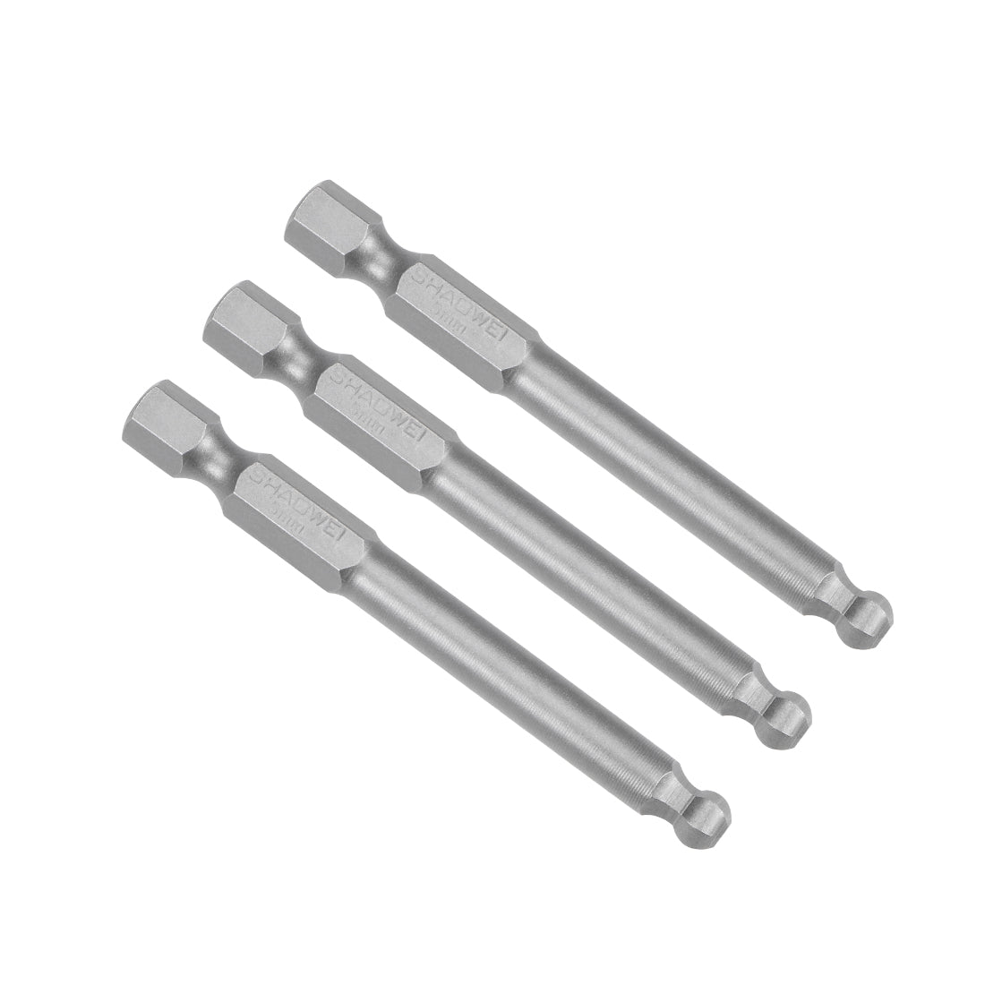 Harfington Ball End Screwdriver Bits, S2 Magnetic Drill Bits with Hex Shank