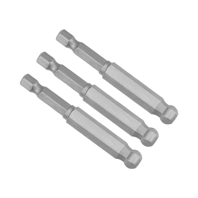 Harfington Ball End Screwdriver Bits, S2 Magnetic Drill Bits with Hex Shank