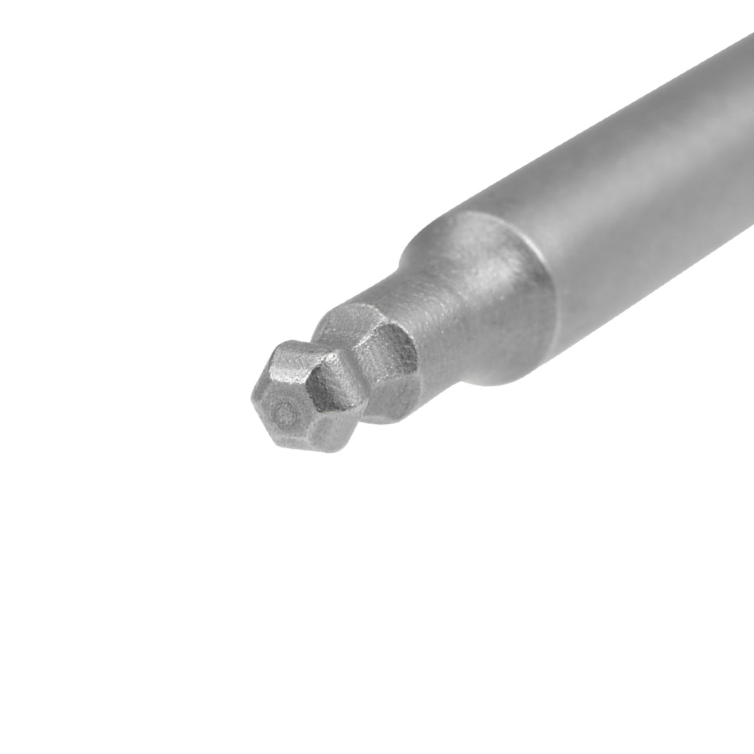 Harfington 2 Pcs Ball End Hex Bits 1/4 Inch Hex Shank 3.9 Inch Length Magnetic H2 Head Screwdriver S2 HRC58 Screw Driver Bit