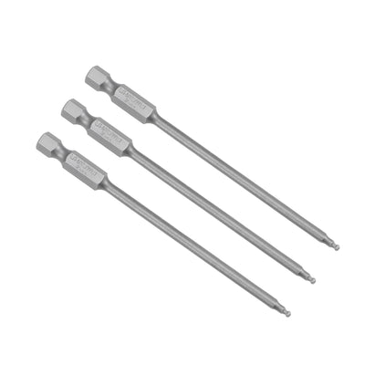 Harfington Ball End Screwdriver Bits, S2 Magnetic Drill Bit w Inch Hex Shank