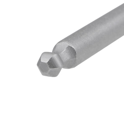 Harfington Ball End Screwdriver Bits, S2 Steel Magnetic Drill Bit w Hex Shank