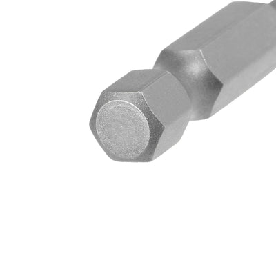 Harfington Ball End Screwdriver Bits, S2 Steel Magnetic Drill Bit w Hex Shank
