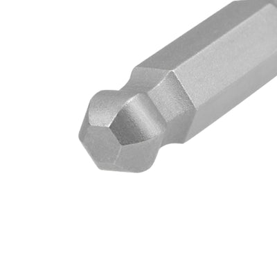 Harfington Ball End Screwdriver Bits, S2 Steel Magnetic Drill Bits w Hex Shank