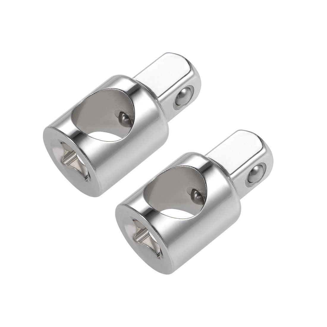 Harfington Socket Adapter 3/8-Inch F to 1/2-Inch M Square Drive for Extension Bar and Ratchet Wrenches Cr-V Steel 2 Pcs