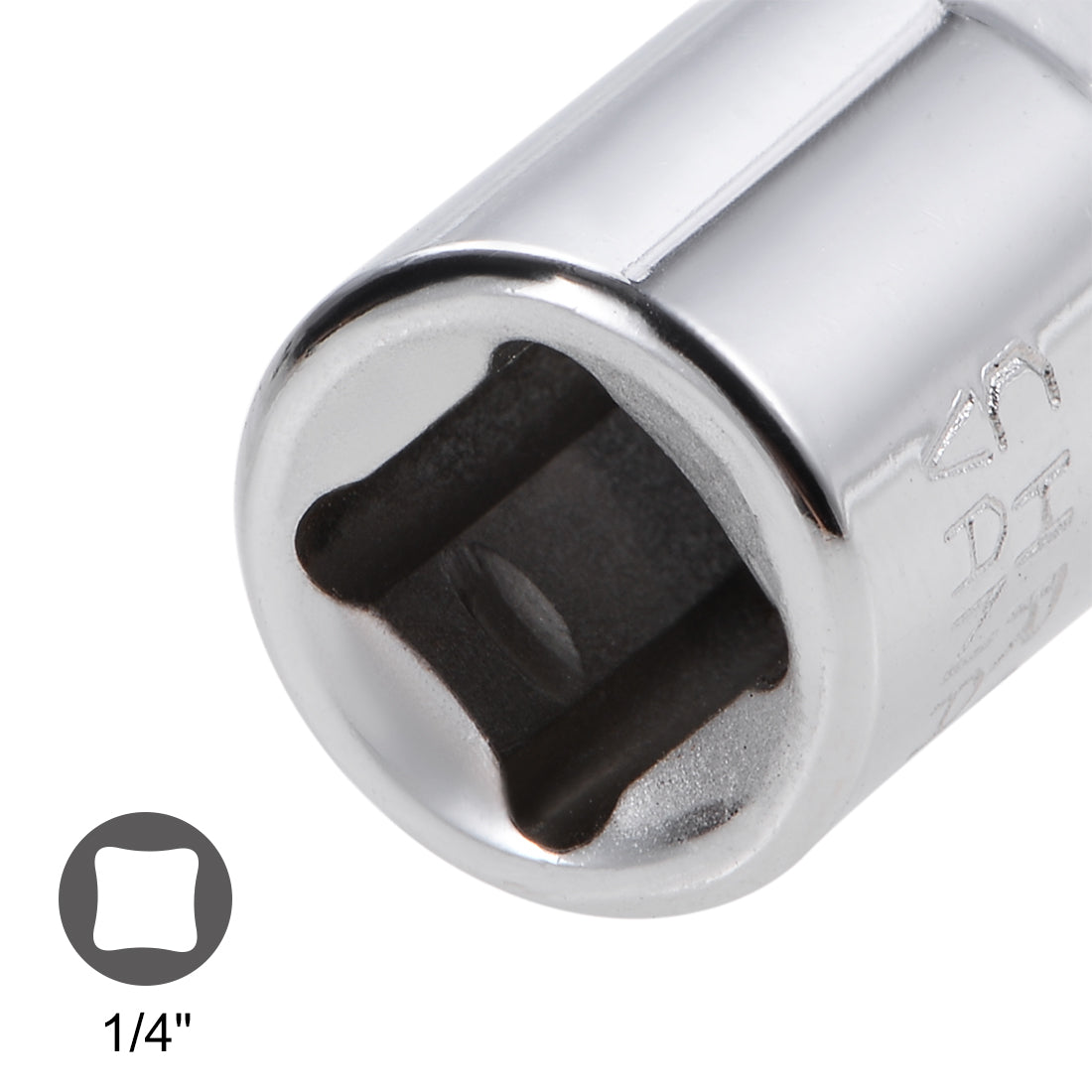 Harfington 1/4" Drive (F) x 3/8" (M) Socket Adapter for Ratchet Wrenches, Female to Male