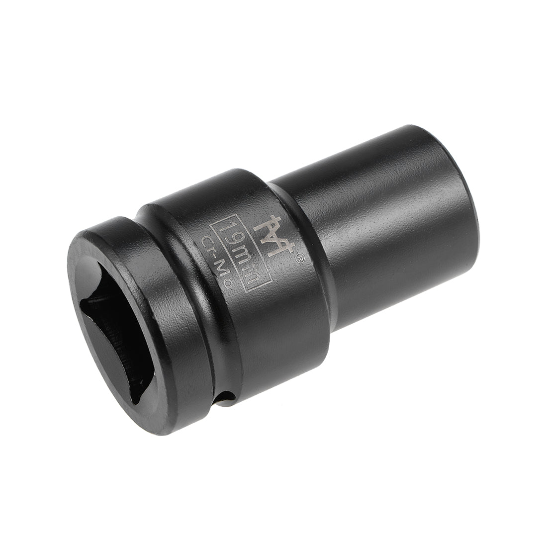 Harfington 1-Inch Drive Impact Socket 6-Point Cr-Mo Metric 19mm