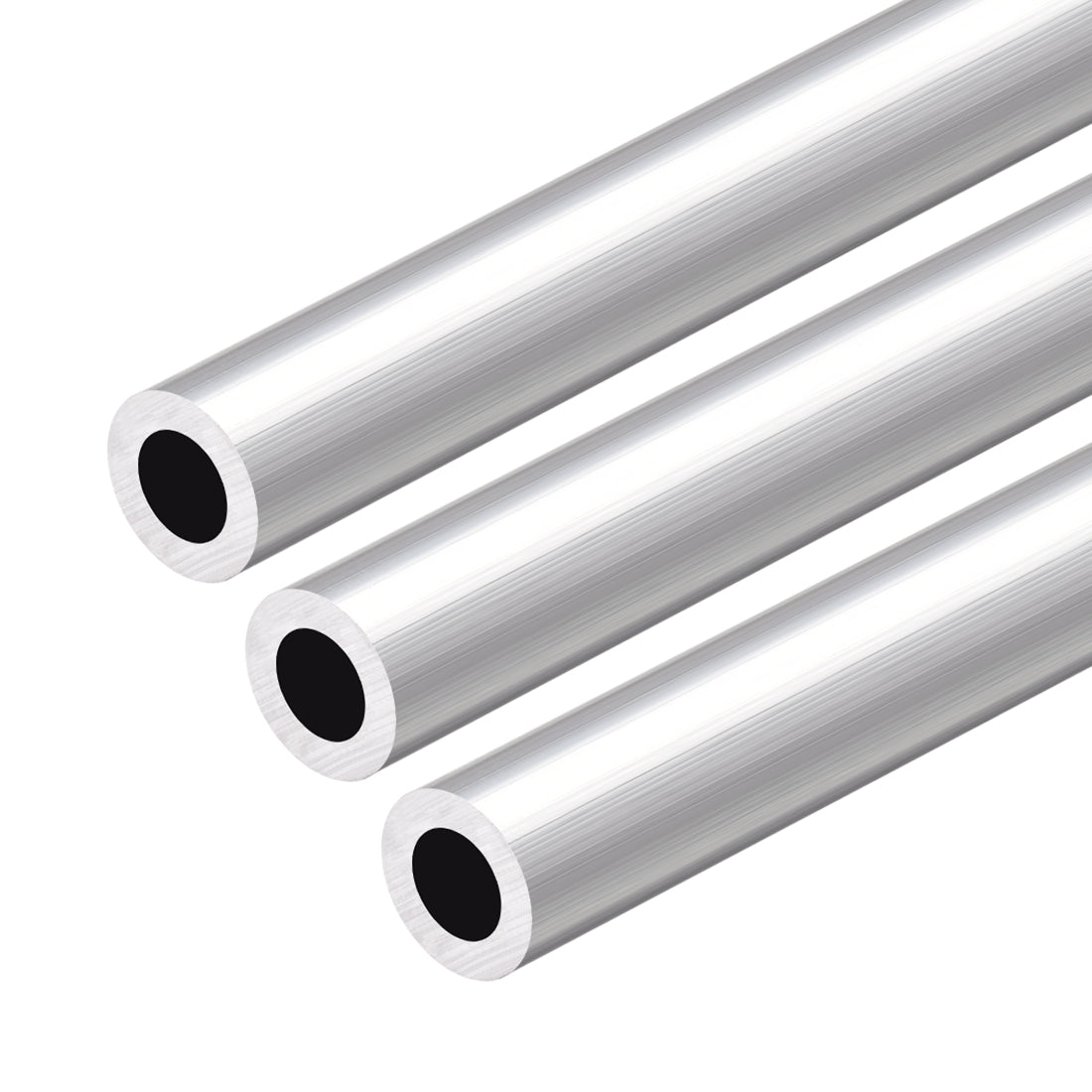 Harfington 6063 Aluminum Round Tube, Straight Pipes Tubing
