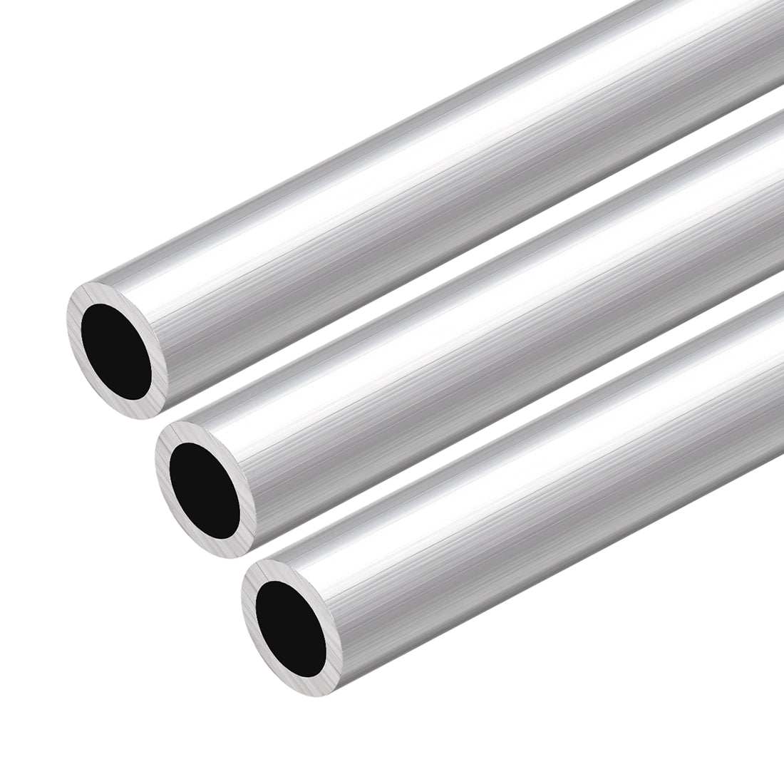 Harfington 6063 Aluminum Round Tube, Straight Pipes Tubing