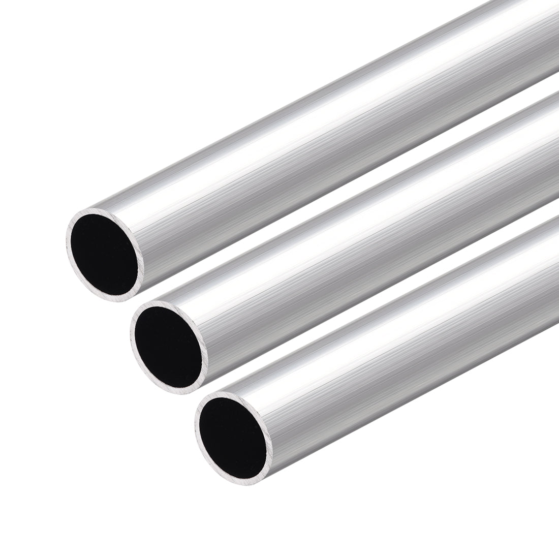 Harfington 6063 Aluminum Round Tube, Straight Pipes Tubing