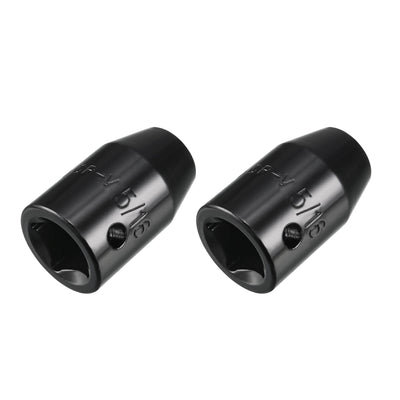 Harfington 6-Point Impact Socket, CR-V Steel, Shallow SAE Size