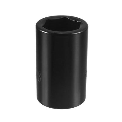 Harfington 6-Point Impact Socket, CR-V Steel, Shallow SAE Sizes