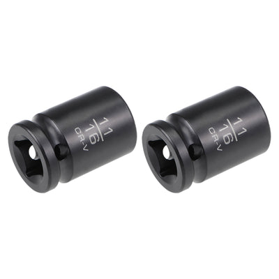 Harfington 6-Point Impact Socket, CR-V Steel, Shallow SAE Size