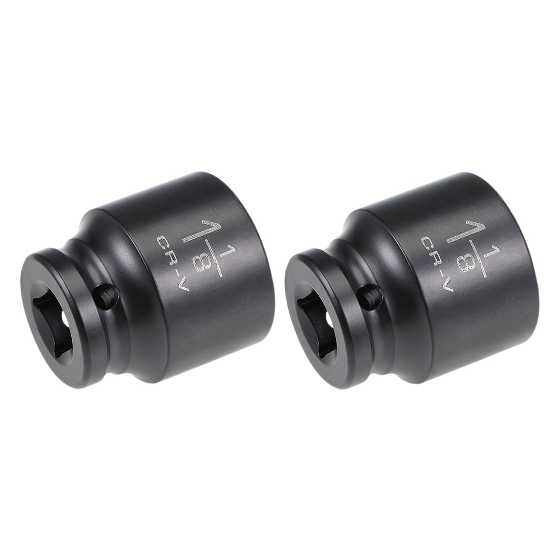 Harfington 6-Point Impact Socket, CR-V Steel, Shallow SAE Size