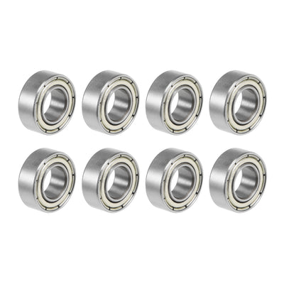 Harfington Deep Groove Ball Bearings Metric Double Shield High Carbon Steel Z2 Level