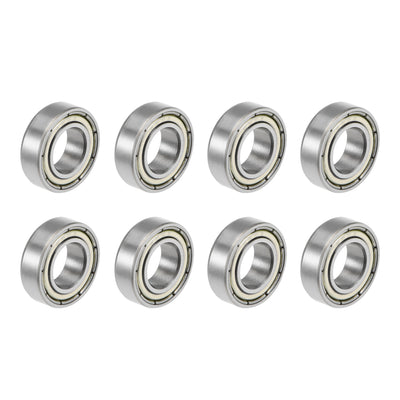 Harfington Deep Groove Ball Bearings Metric Double Shield High Carbon Steel Z2 Level