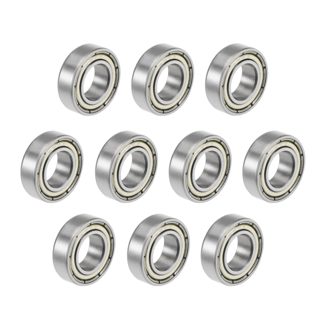 Harfington Deep Groove Ball Bearings Metric Double Shielded High Carbon Steel Z2 Level