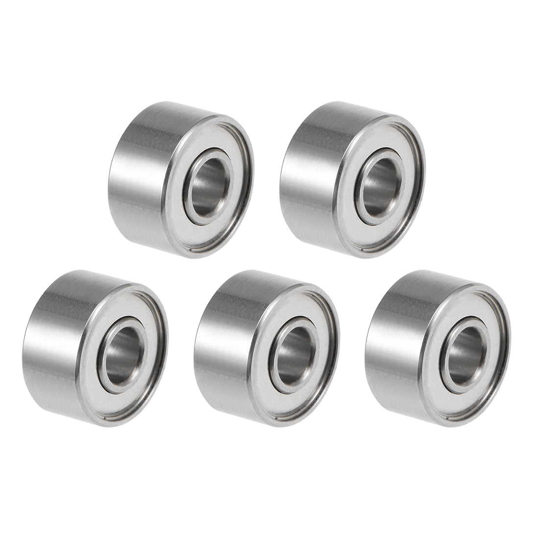 uxcell Uxcell Deep Groove Ball Bearing Metric Double Shielded High Carbon Steel Z2