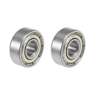Harfington Deep Groove Ball Bearings Metric Double Shield High Carbon Steel Z2